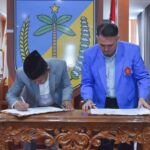 Penanda Tanganan MOU Perbaharui Kerjasama Pemprov Sulteng Dengan UNTAD